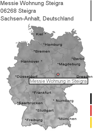 Messie Wohnung Steigra, 06268 Steigra