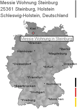 Messie Wohnung Steinburg, Holstein, 25361 Steinburg