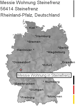 Messie Wohnung Steinefrenz, 56414 Steinefrenz