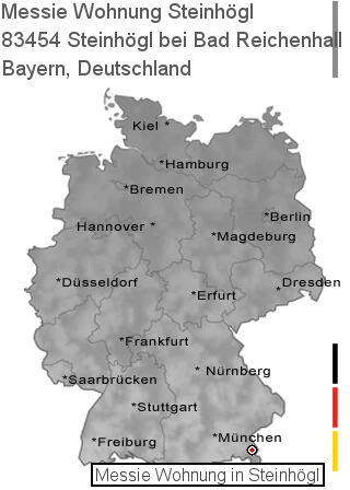 Messie Wohnung Steinh&ouml;gl bei Bad Reichenhall, 83454 Steinhögl