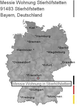 Messie Wohnung Stierh&ouml;fstetten, 91483 Stierhöfstetten