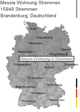 Messie Wohnung Stremmen, 15848 Stremmen