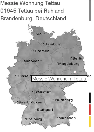 Messie Wohnung Tettau bei Ruhland, 01945 Tettau
