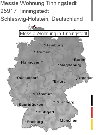 Messie Wohnung Tinningstedt, 25917 Tinningstedt