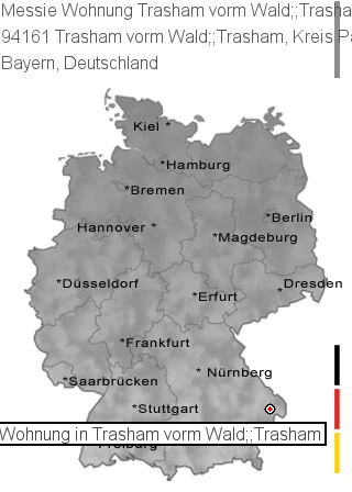 Messie Wohnung Trasham vorm Wald;;Trasham, Kreis Passau, 94161 Trasham vorm Wald;;Trasham