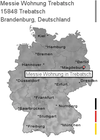 Messie Wohnung Trebatsch, 15848 Trebatsch