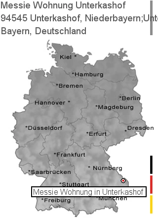 Messie Wohnung Unterkashof, Niederbayern;Unterkashof am Lusen, 94545 Unterkashof