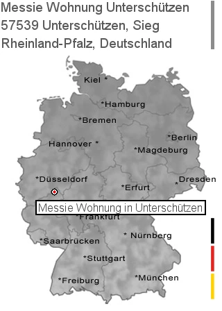 Messie Wohnung Unterschützen, Sieg, 57539 Unterschützen