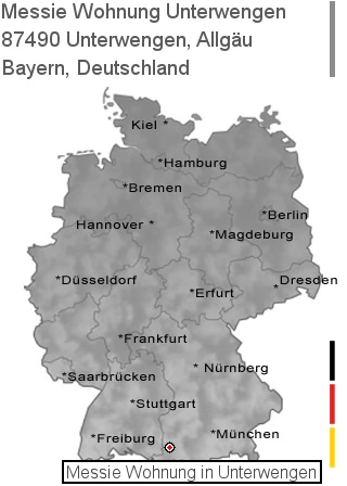 Messie Wohnung Unterwengen, Allgäu, 87490 Unterwengen