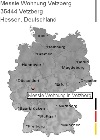 Messie Wohnung Vetzberg, 35444 Vetzberg