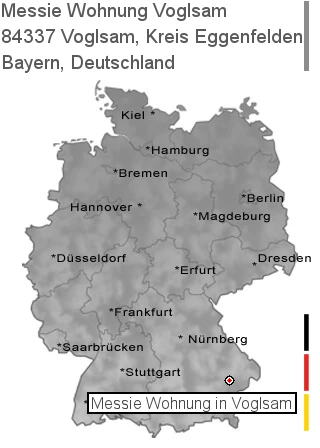 Messie Wohnung Voglsam, Kreis Eggenfelden, 84337 Voglsam