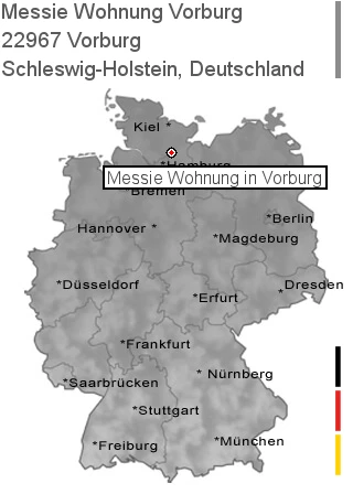 Messie Wohnung Vorburg, 22967 Vorburg