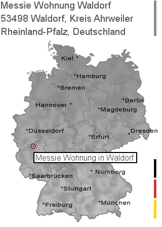 Messie Wohnung Waldorf, Kreis Ahrweiler, 53498 Waldorf