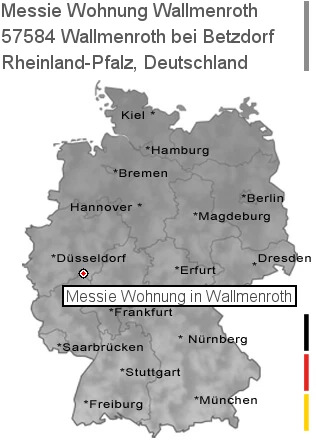 Messie Wohnung Wallmenroth bei Betzdorf, 57584 Wallmenroth