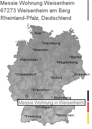 Messie Wohnung Weisenheim am Berg, 67273 Weisenheim