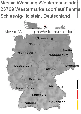 Messie Wohnung Westermarkelsdorf auf Fehmarn, 23769 Westermarkelsdorf