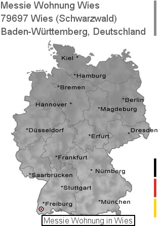 Messie Wohnung Wies (Schwarzwald), 79697 Wies