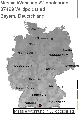 Messie Wohnung Wildpoldsried, 87499 Wildpoldsried