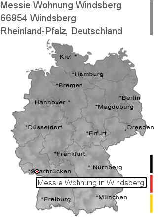 Messie Wohnung Windsberg, 66954 Windsberg