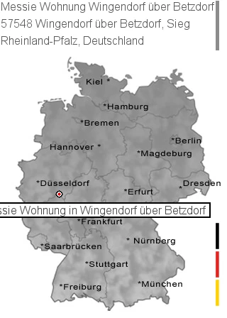 Messie Wohnung Wingendorf über Betzdorf, Sieg, 57548 Wingendorf über Betzdorf