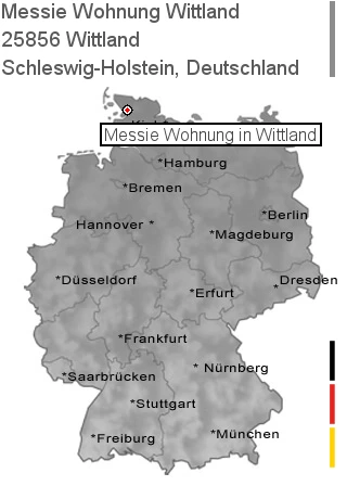 Messie Wohnung Wittland, 25856 Wittland