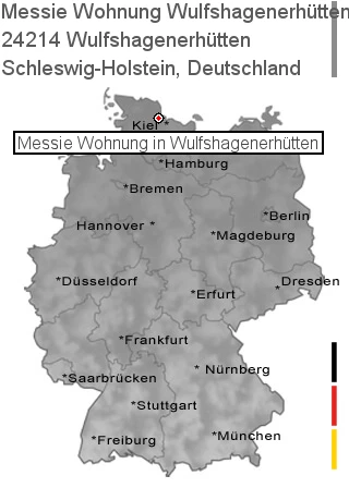 Messie Wohnung Wulfshagenerhütten, 24214 Wulfshagenerhütten