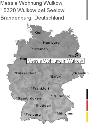 Messie Wohnung Wulkow bei Seelow, 15320 Wulkow