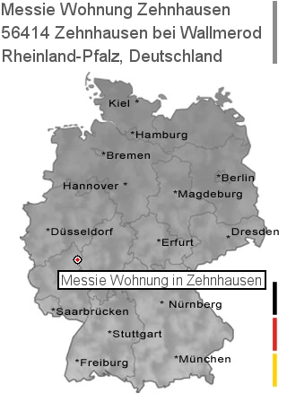 Messie Wohnung Zehnhausen bei Wallmerod, 56414 Zehnhausen