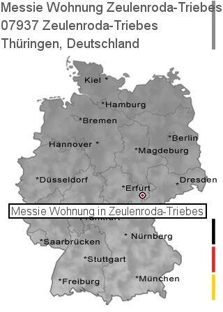 Messie Wohnung Zeulenroda-Triebes, 07937 Zeulenroda-Triebes